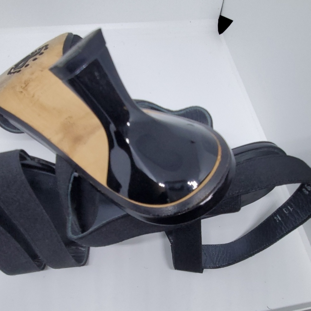 Stuart Weitzman Elastic Fabric Sling Back Sandals - image 4